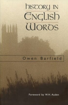 History in English Words by Owen Barfield