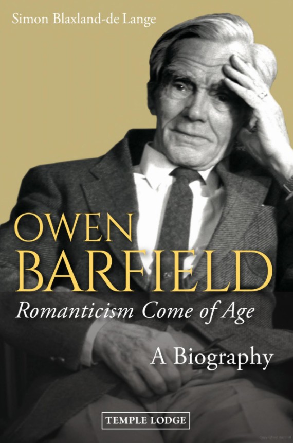 Owen Barfield, Romanticism Come of Age: A Biography
