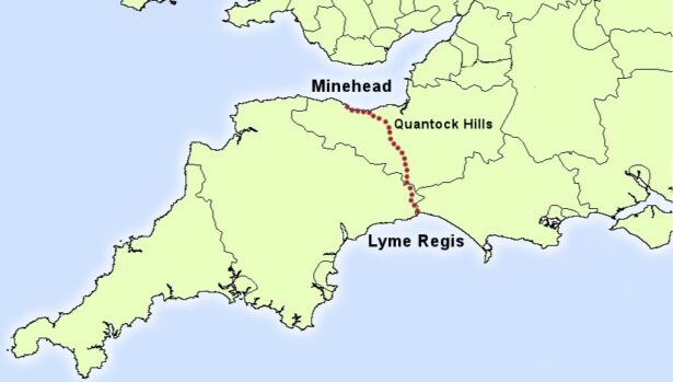 Owen Barfield and J.R.R. Tolkien's Walk from Lyme Regis to Minehead via the Quantock Hills