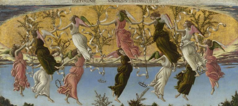 From 'Nativity of Jesus' by Sandro Botticelli, 1500