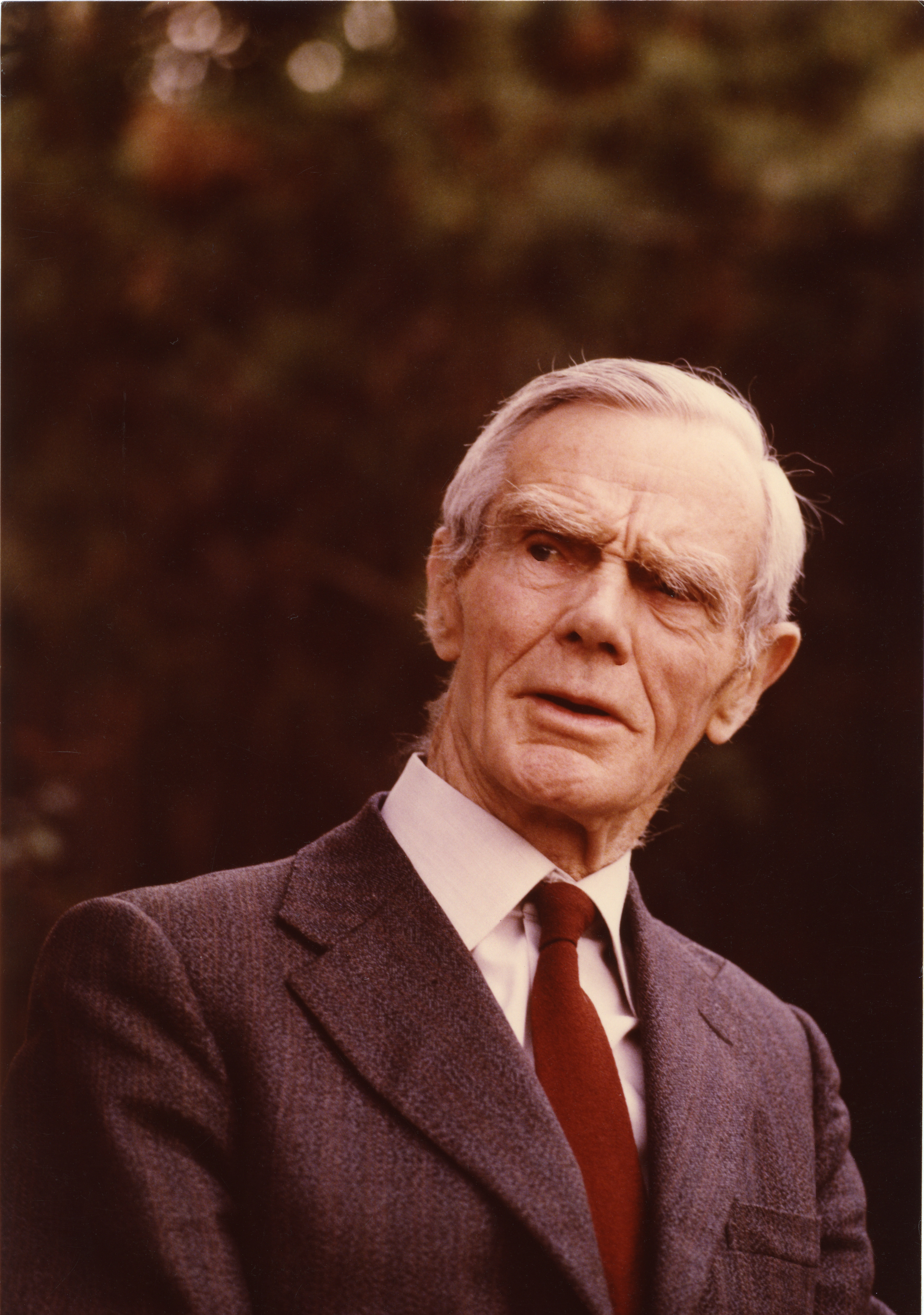 Owen Barfield, c.1985 courtesy of the Marion E. Wade Center